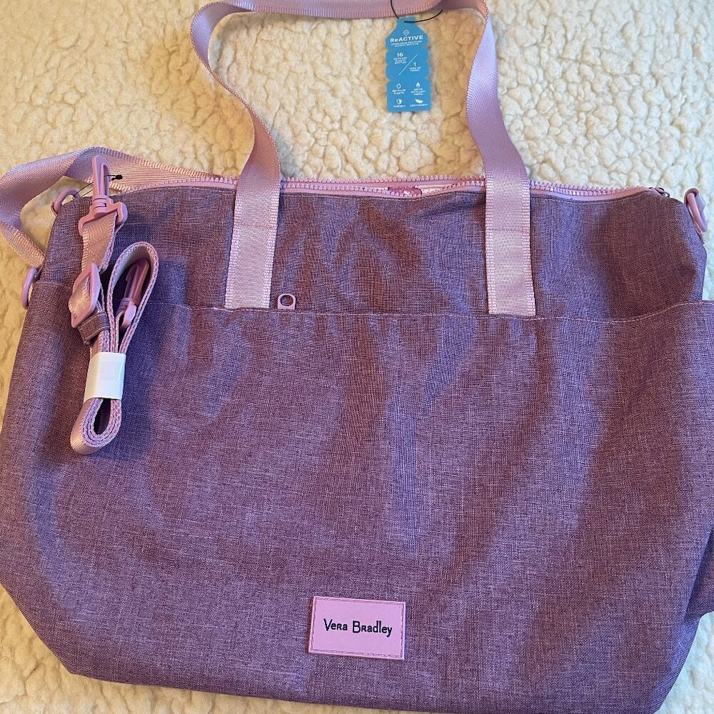 Vera Bradley ReActive Tote - Pale Orchid Heather
